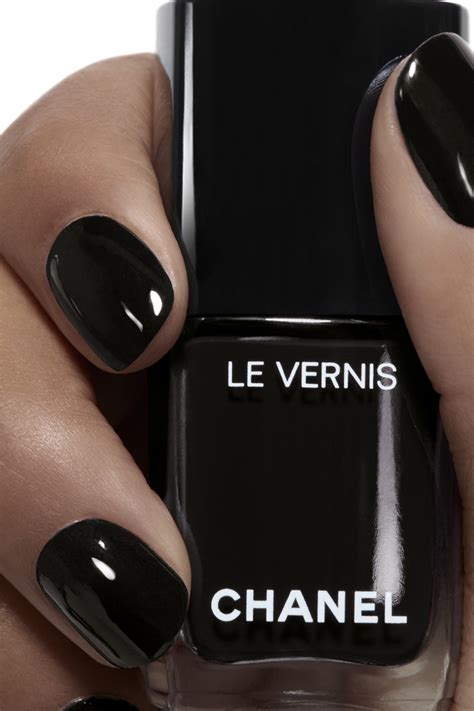 chanel le vernis pure black